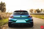 Volkswagen Scirocco R  on Vossen Wheels (VLE1) 2016 года